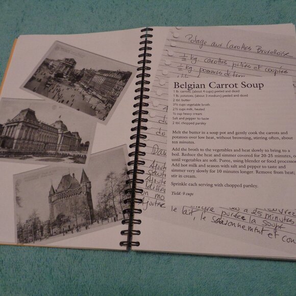 BOOK THE MUSE CAME TO DINNER COOKBOOK CHEF ANN BUNCH MISSY COLLIER - Picture 9 of 11